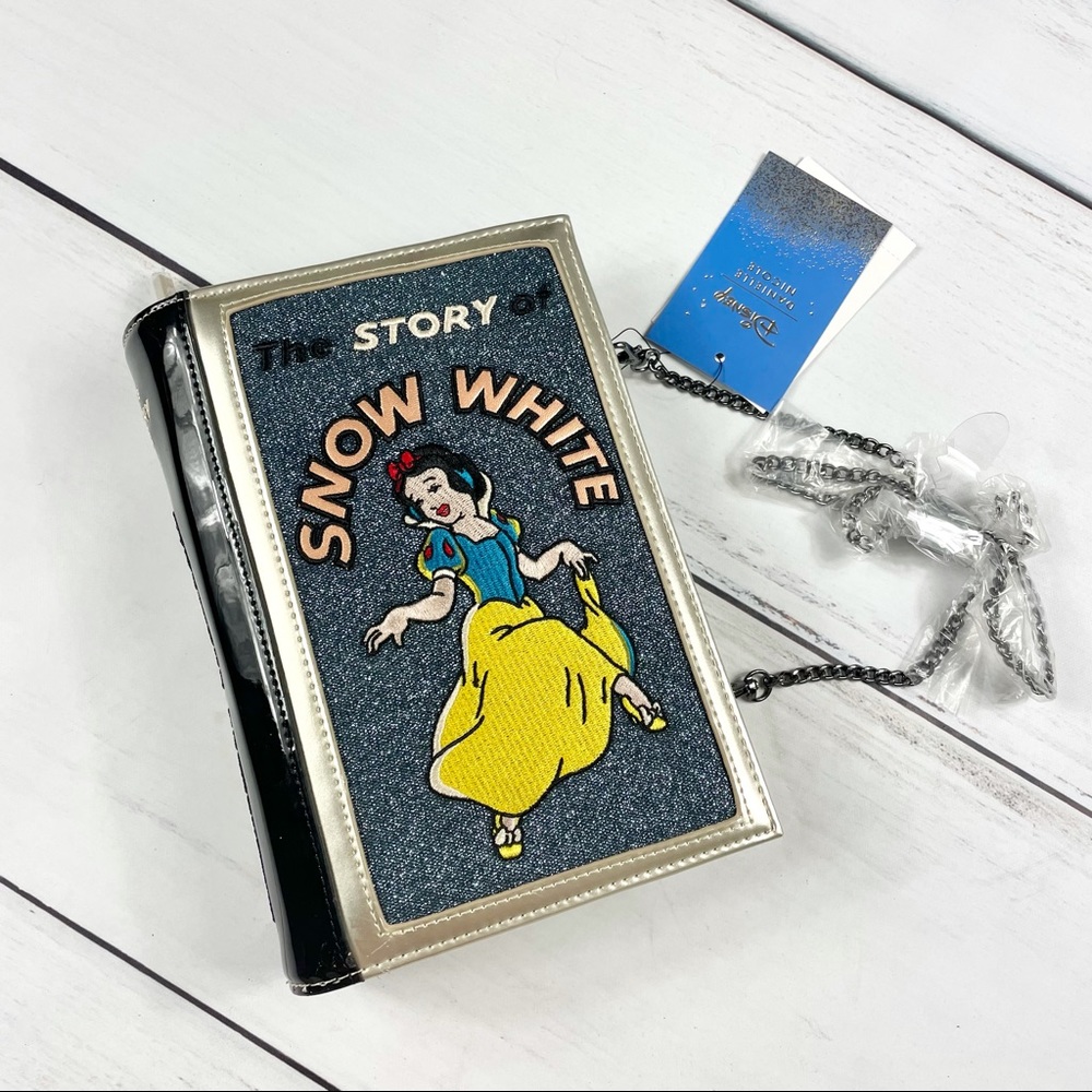 NWT Danielle Nicole Snow White Book Clutch